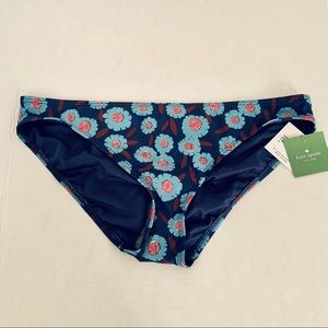 NWT Kate Spade Cobalt Bikini Bottoms